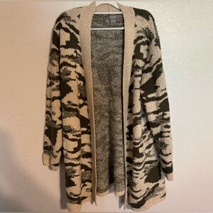 Camouflage Cardigan